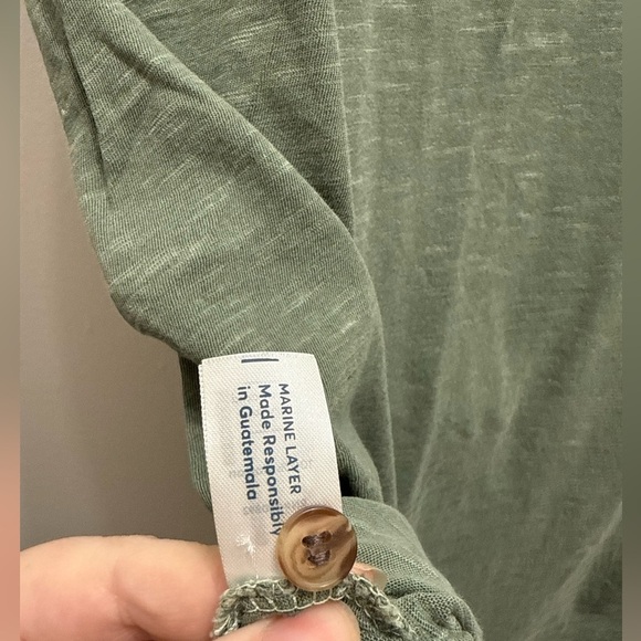 Marine Layer SS Cotton Slub Henley
Laurel Wreath XL - Picture 5 of 5